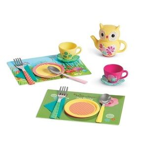 AMERICAN GIRL WellieWishers Tea for Two Party Set